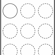 Grade R Mathematics Trace the Shape 2 (Age: 3-6 years)