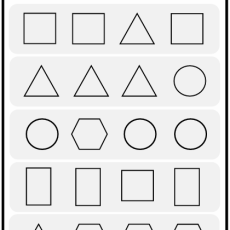 Grade R Mathematics: Which one is different? (Age: 3-6 years)