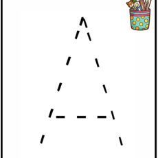 Grade R Trace the Alphabet Uppercase (Age: 3-6 years)