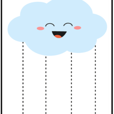 Grade R Trace the lines 2 (Age: 3- 6 years)