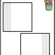 Grade R Mathematics Trace the lines 3 (Age 3-6 years)