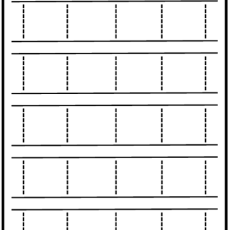 Grade R Trace the pattern (Age: 3-6 years)