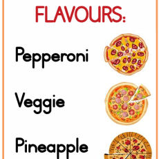 Grade R Pretend Play: Pizza shop (Age: 3-6years)