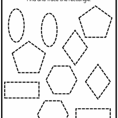 Grade R Mathematics Find the shape and trace it 1 (Age: 3-6 years)