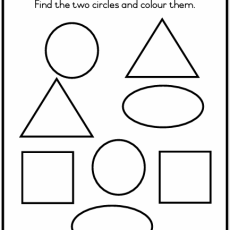 Grade R Mathematics Find the shapes (Age: 3-6 years)