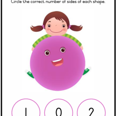Grade R Mathematics How many sides? 2 (Age: 3-6 years)