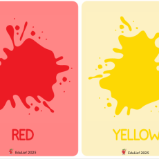 Grade R Colours: Flashcards 3 (Age: 3-6 years)