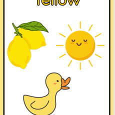 Grade R Colours: Flashcards 4 (Age: 3-6 years)