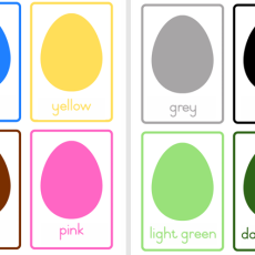 Grade R Colours: Flashcards 5 (Age: 3-6 years)