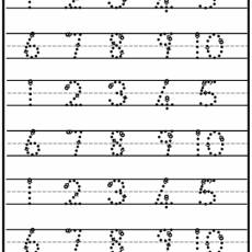 Grade R Mathematics Trace the number 3 (Age: 3-6 years)
