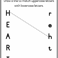 Grade R Alphabet: Matching (Age: 3-6 years)