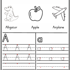 Grade R Alphabet: Tracing 6 (Age: 3-6 years)
