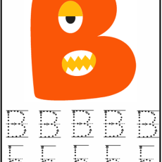 Grade R Alphabet: Tracing 8 (Age: 3-6 years)