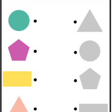 Graad R Vorms: Pas die vorms 2 (Ouderdom 3-6jaar)